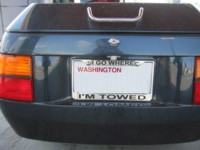 I Go Where I'm Towed