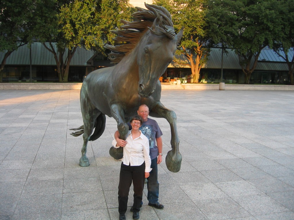 Kathy and I in Dallas.